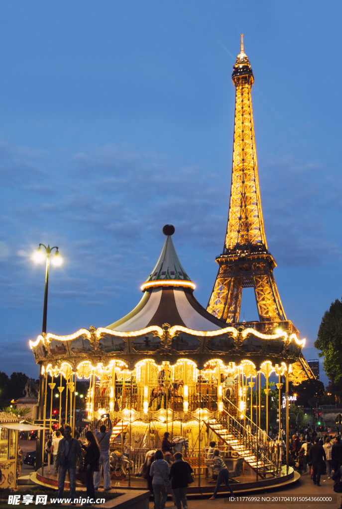 旋转木马 游乐设备