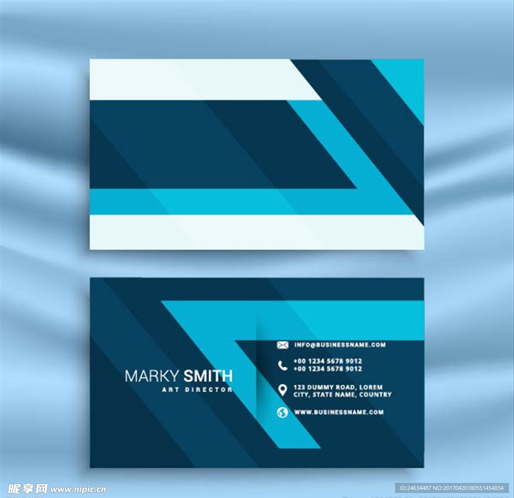 名片  高档 简约 商务