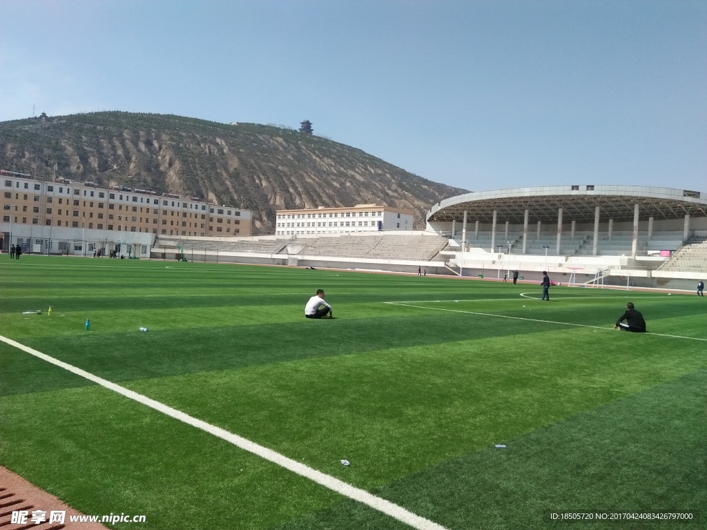 环县体育场风景