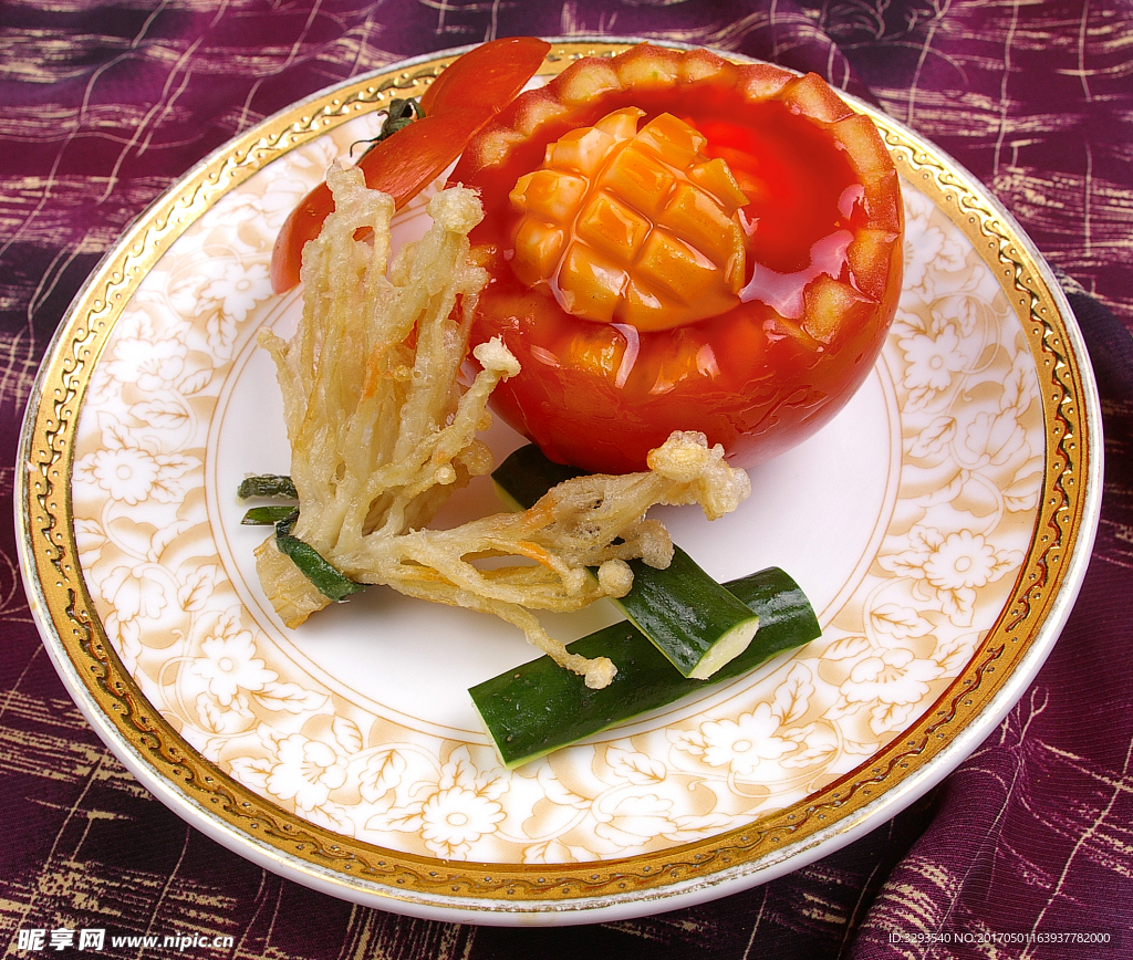 天妇罗蕃茄鲜鲍