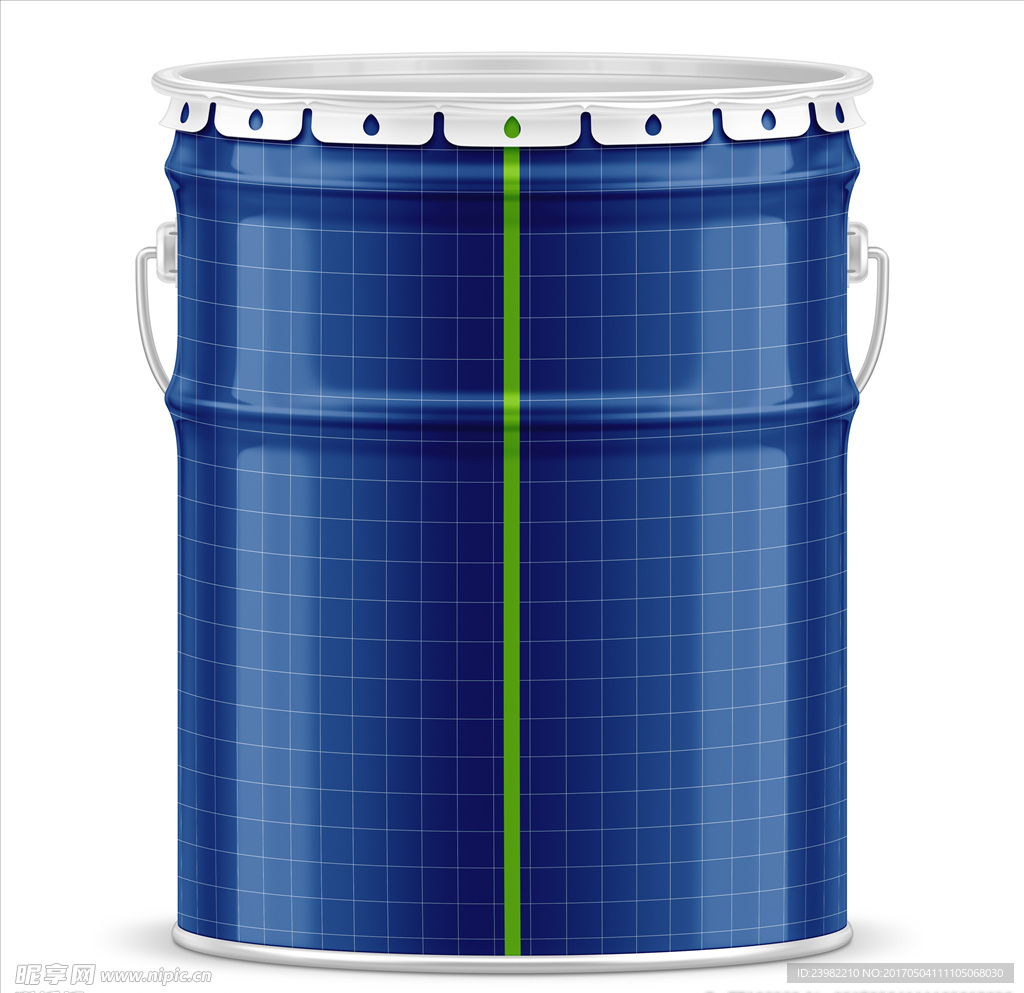 乳胶漆铁桶样机