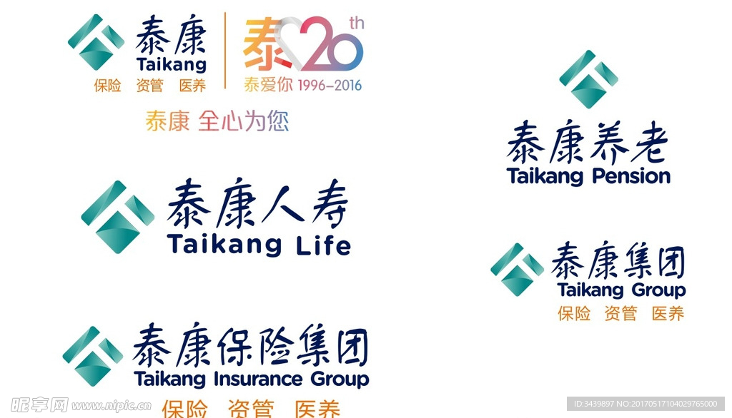 泰康人寿保险集团标志 泰康养老