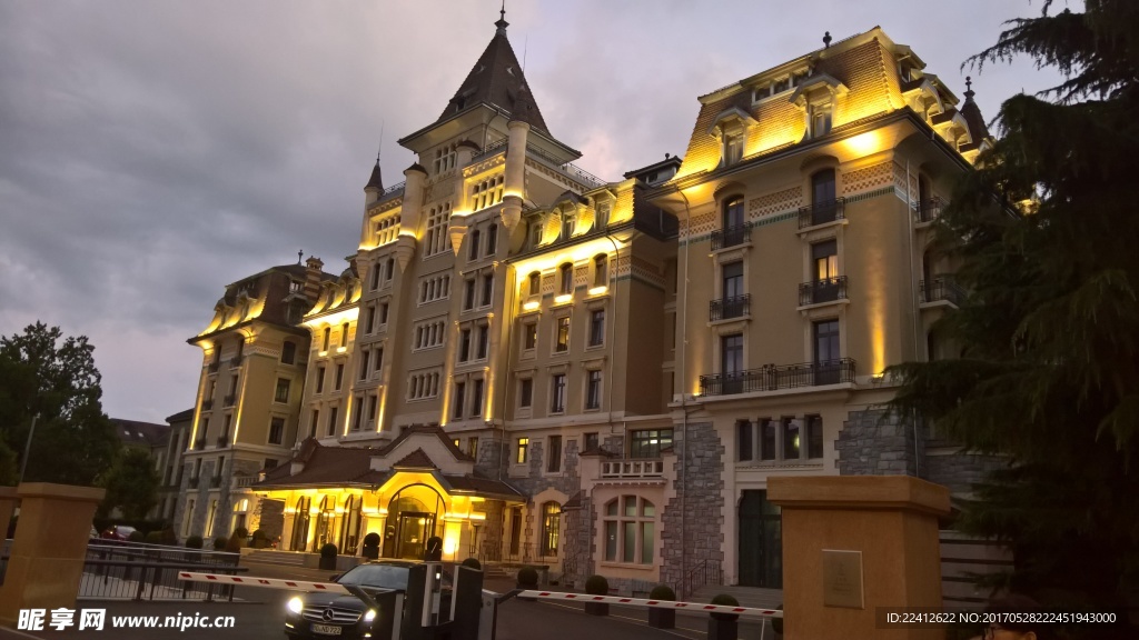 夜游瑞士卢塞恩