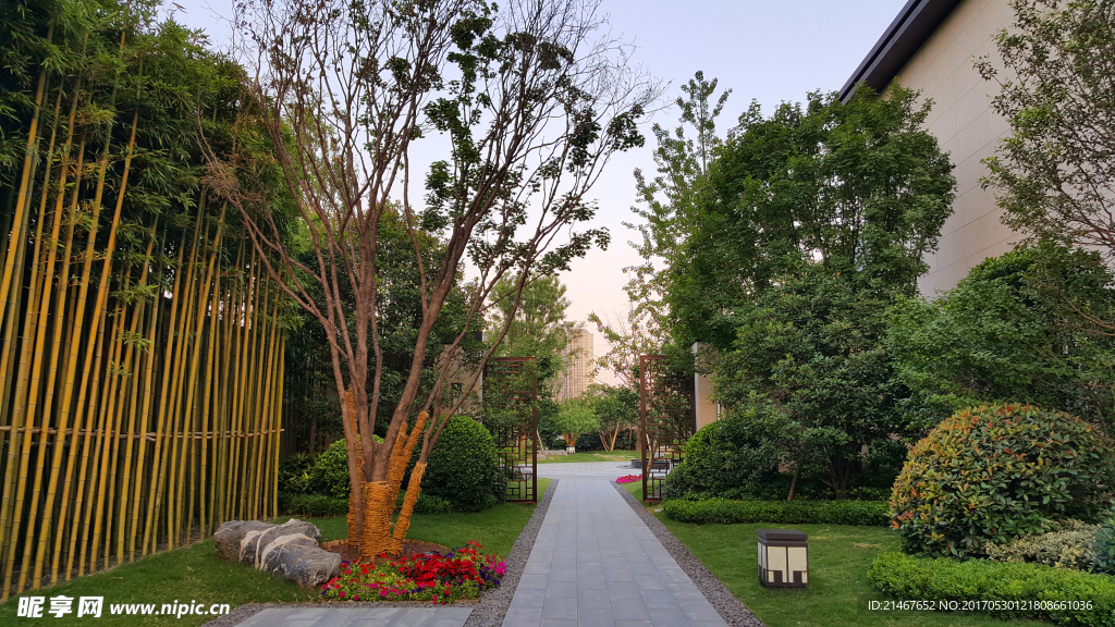 园林景观 售楼部 售楼部景观