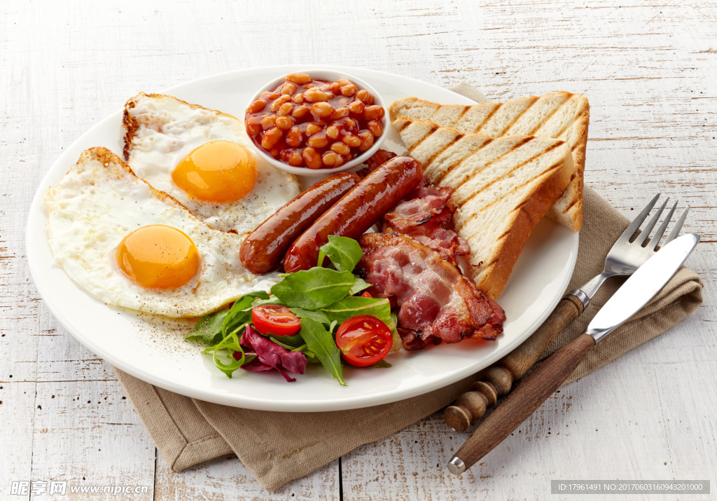 美式早餐