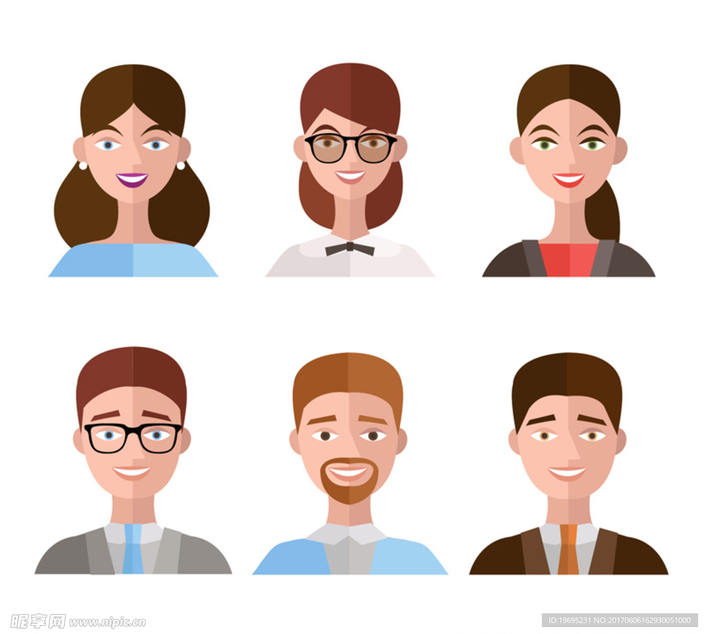 矢量扁平化图标