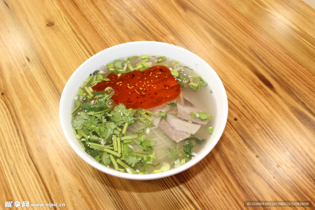 正宗兰州清汤牛肉面