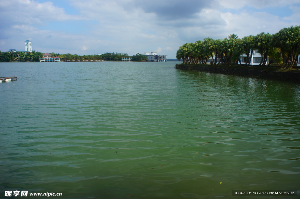 南丽湖风景区摄影图