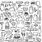 手绘食物蔬菜矢量图片