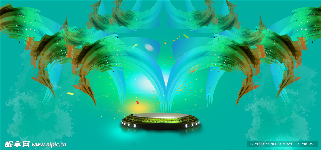 舞台背景 端午节