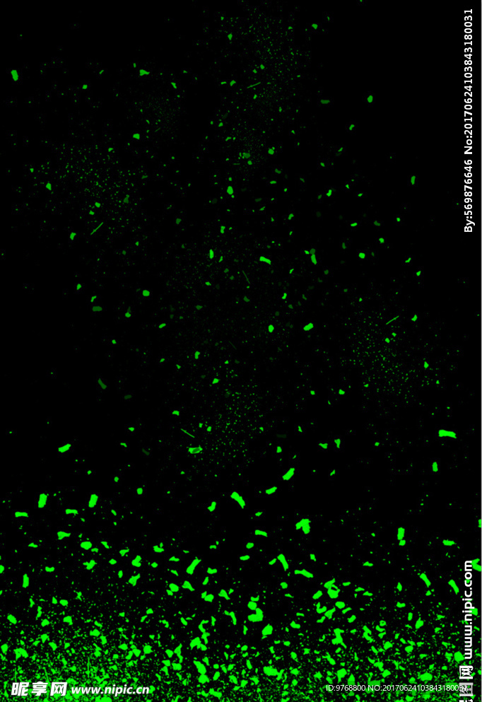 粒子 沙尘暴 黑色背景