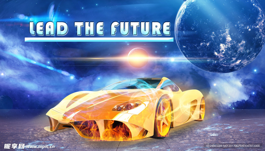 跑车海报
