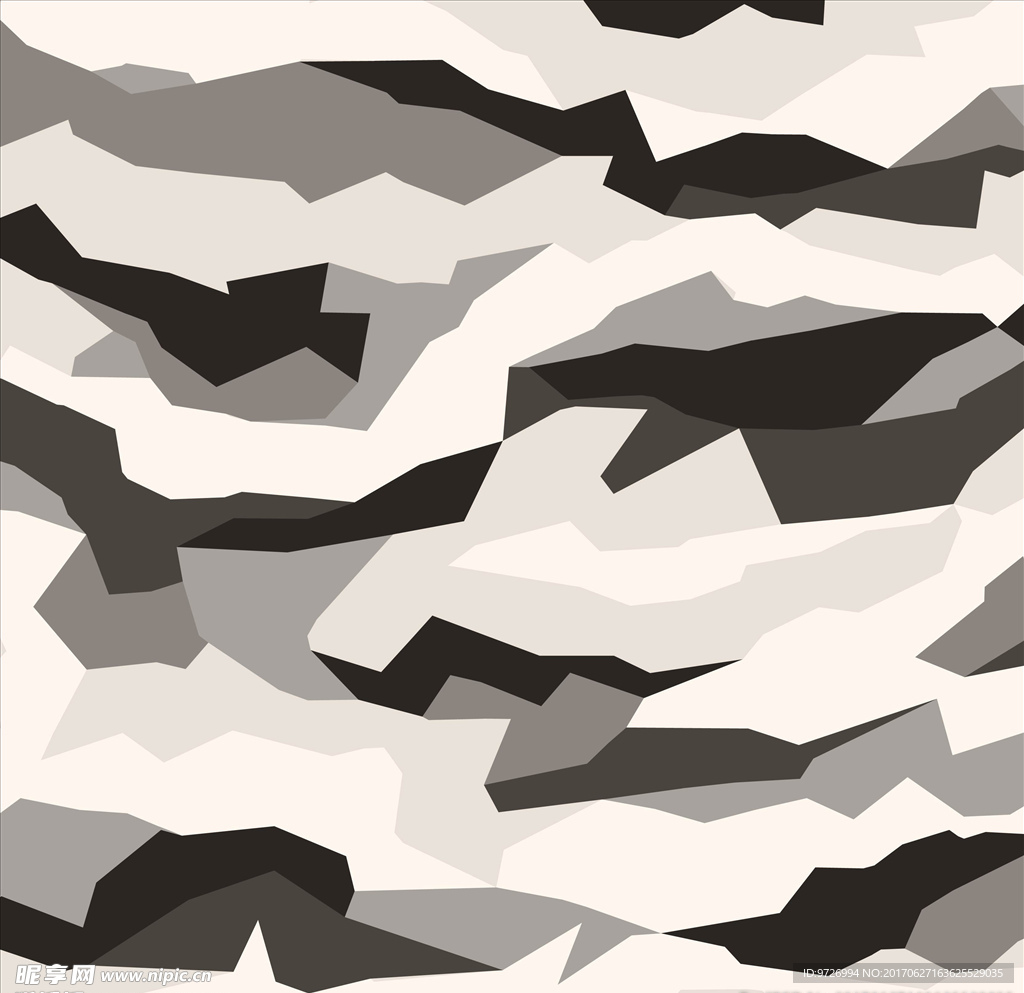 迷彩四方连续底纹