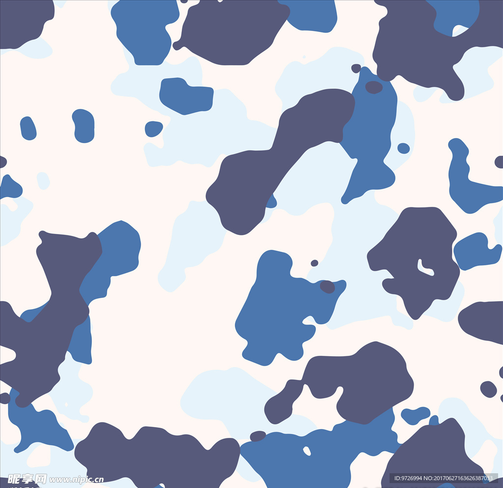 迷彩四方连续底纹