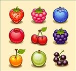 手绘水果矢量图片