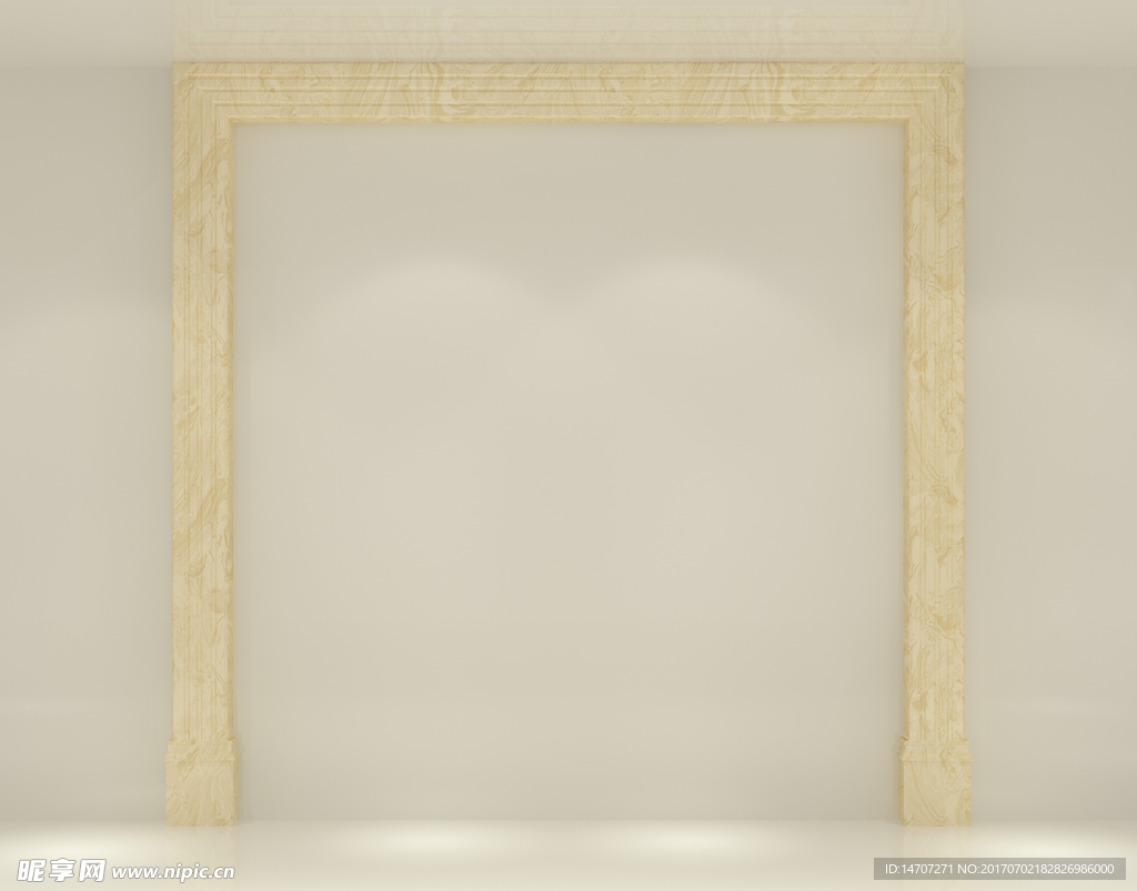 欧式客厅罗马柱造型