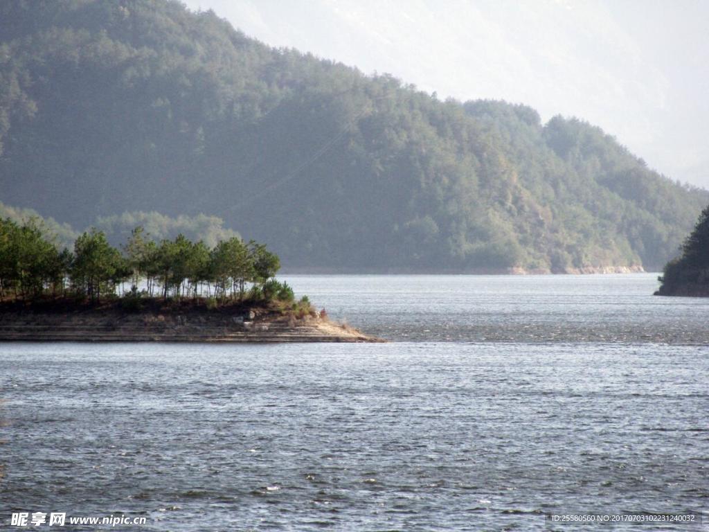 山水 远山 树木