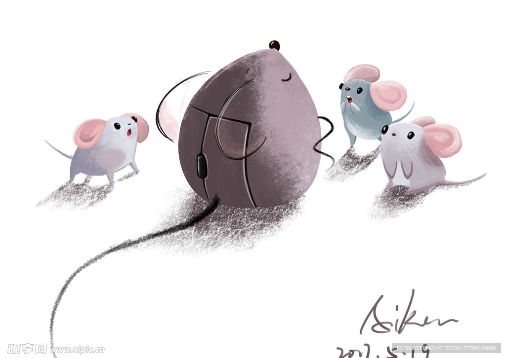 卡通老鼠