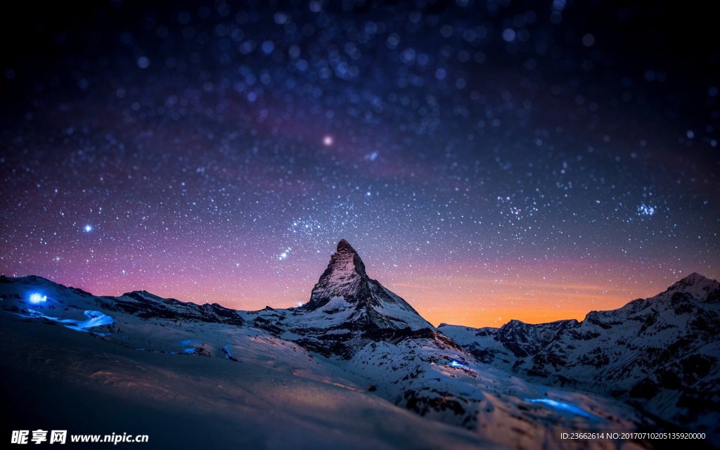 夜空中最闪亮的星