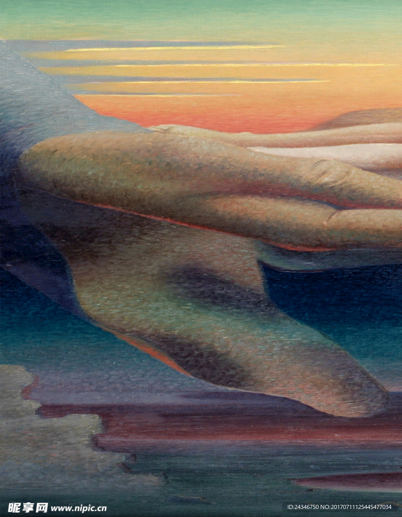 欧姬芙花译 油画艺术图片 油画