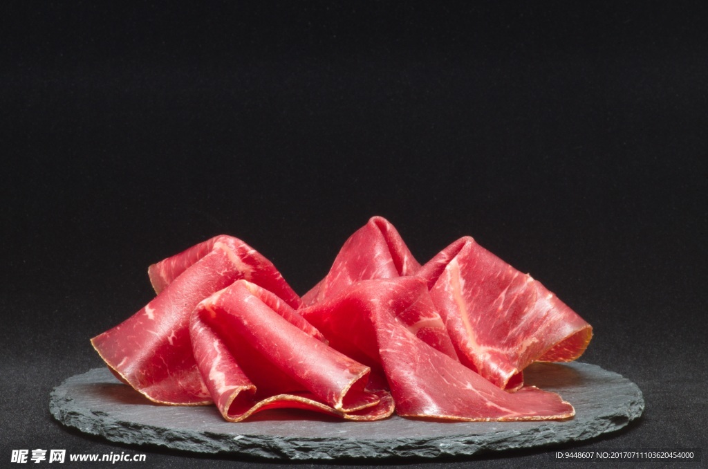 美味牛肉片图片