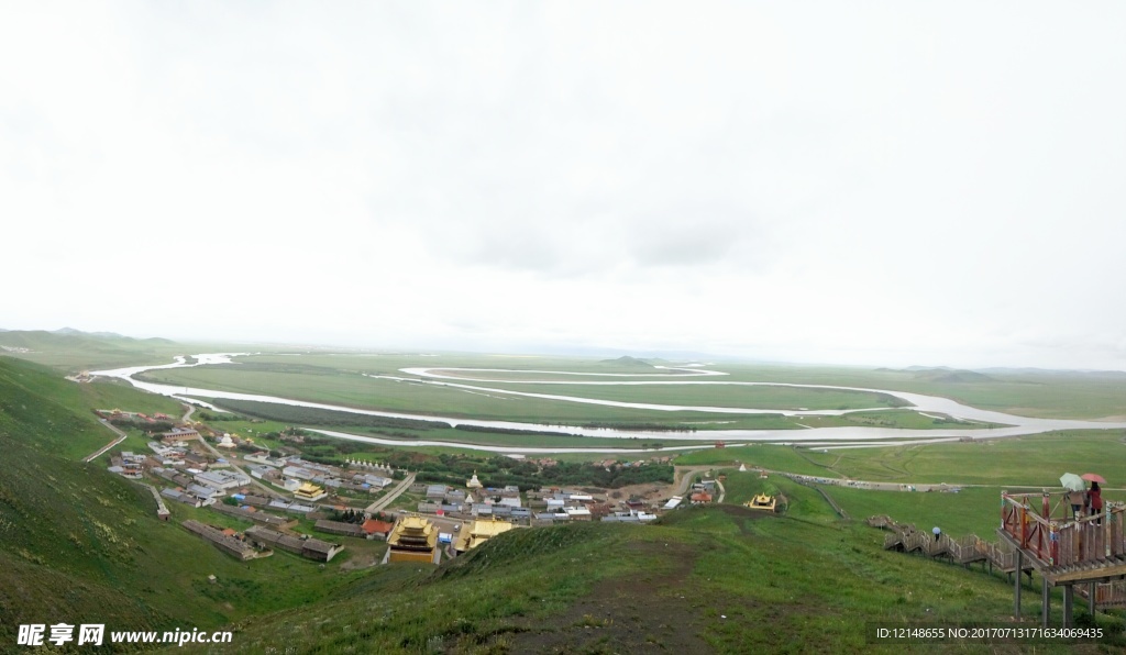 若尔盖 九曲黄河第一湾  黄河