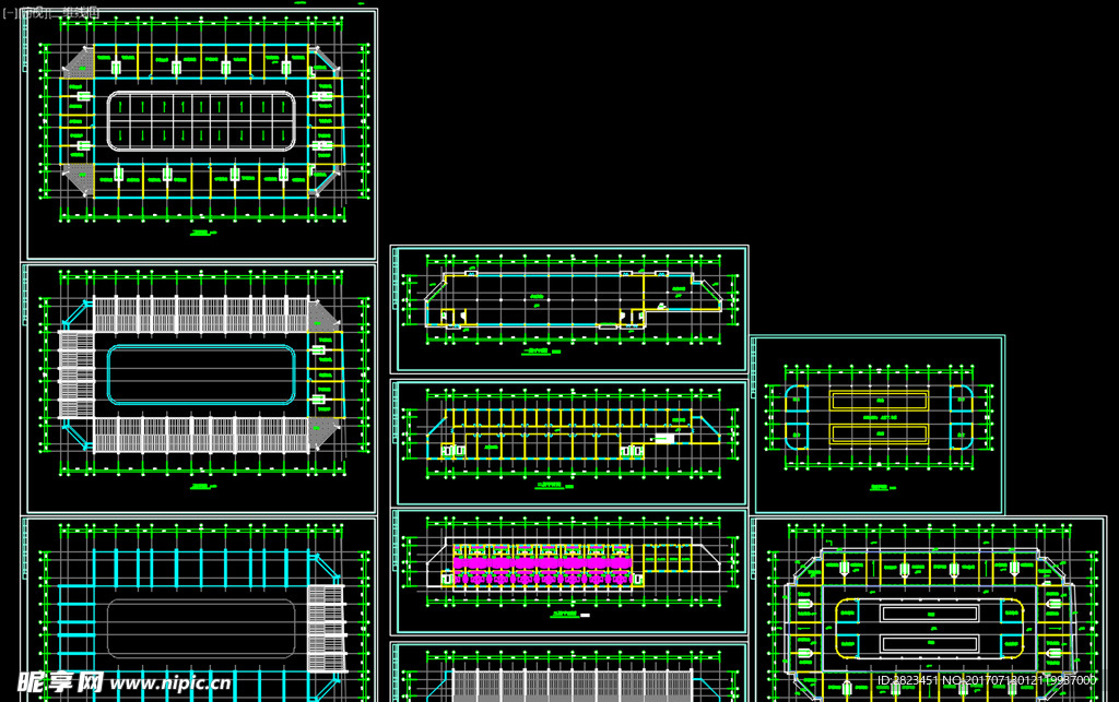 农贸市场平面图