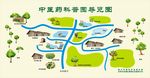 中医药科普园导览图