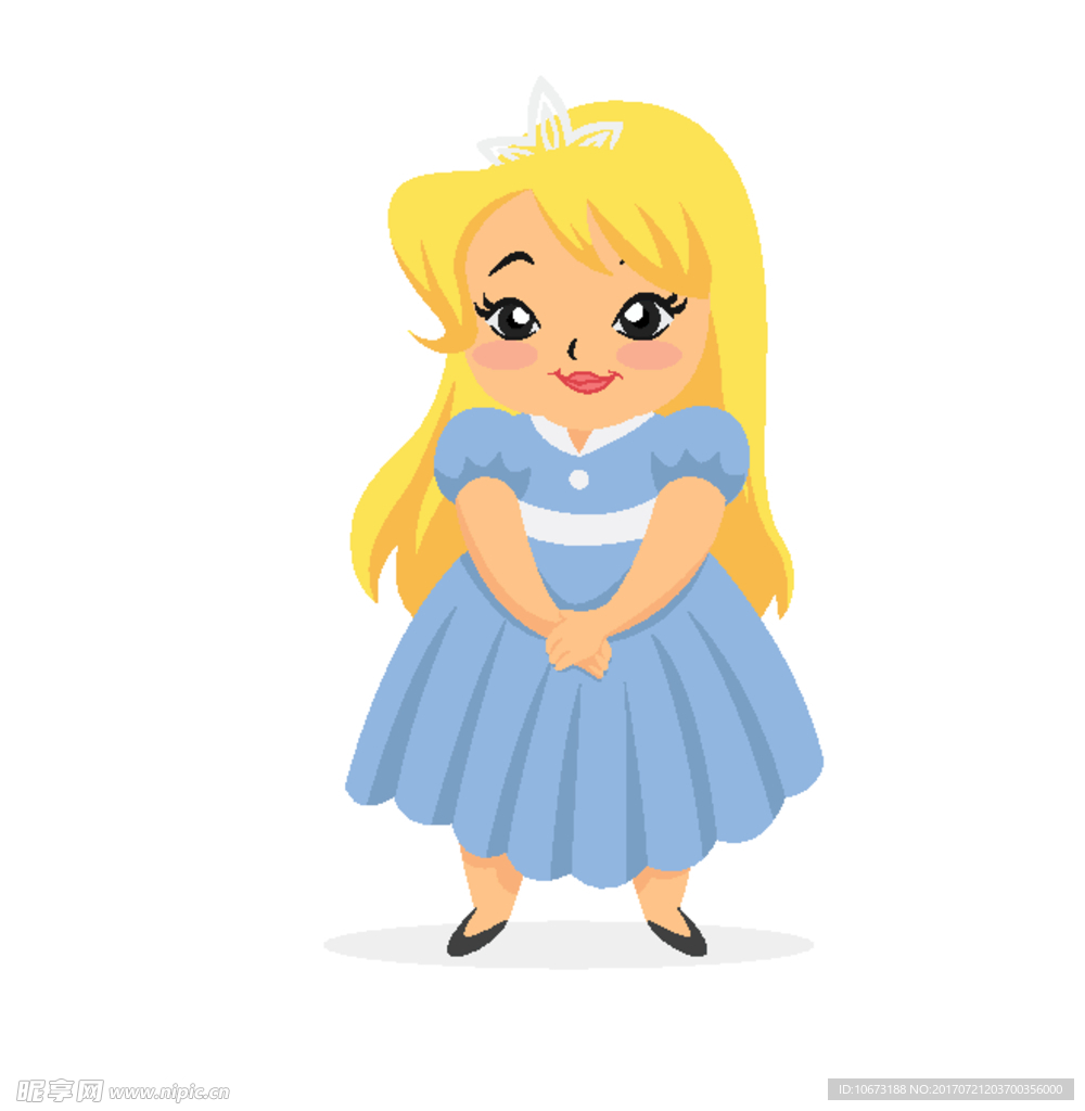 卡通小公主