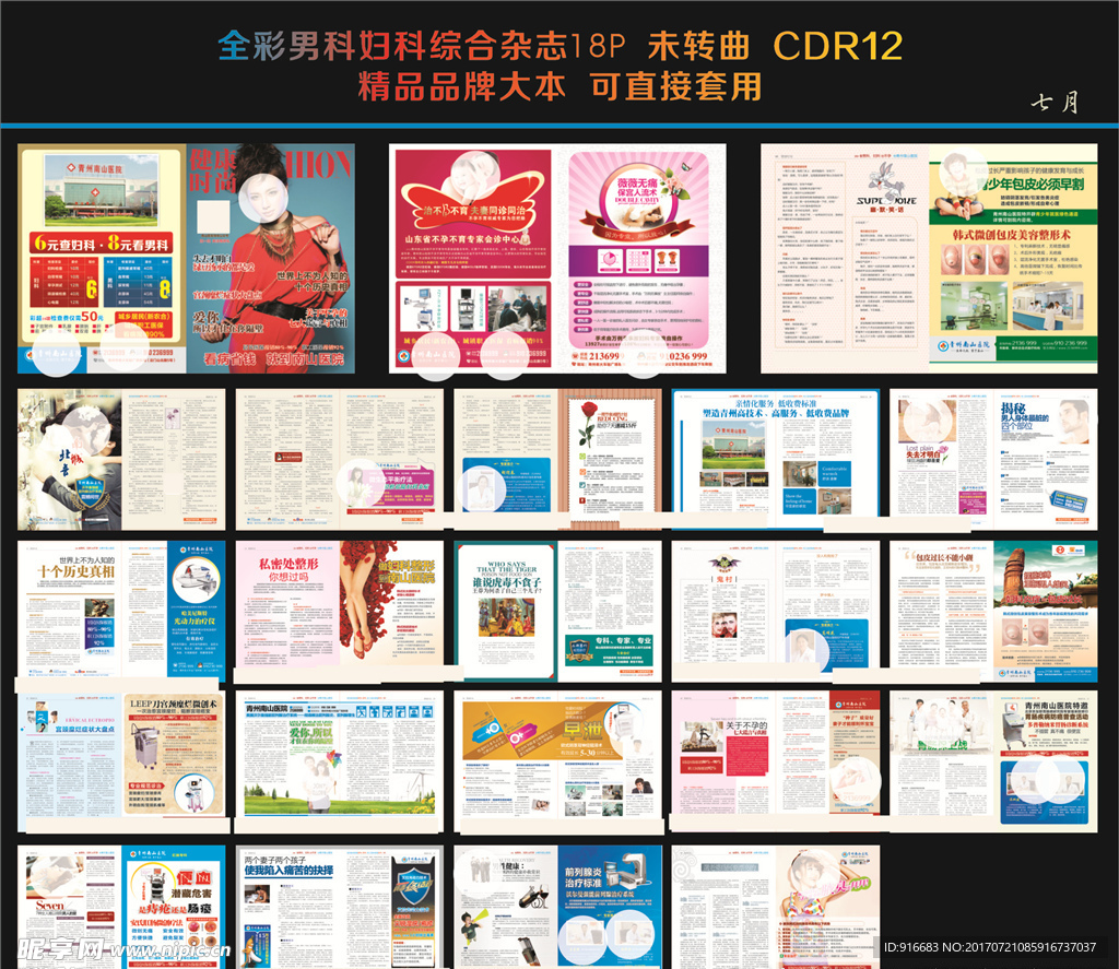 精品品牌杂志全彩全科18p未转