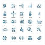 金融创意小图标图片