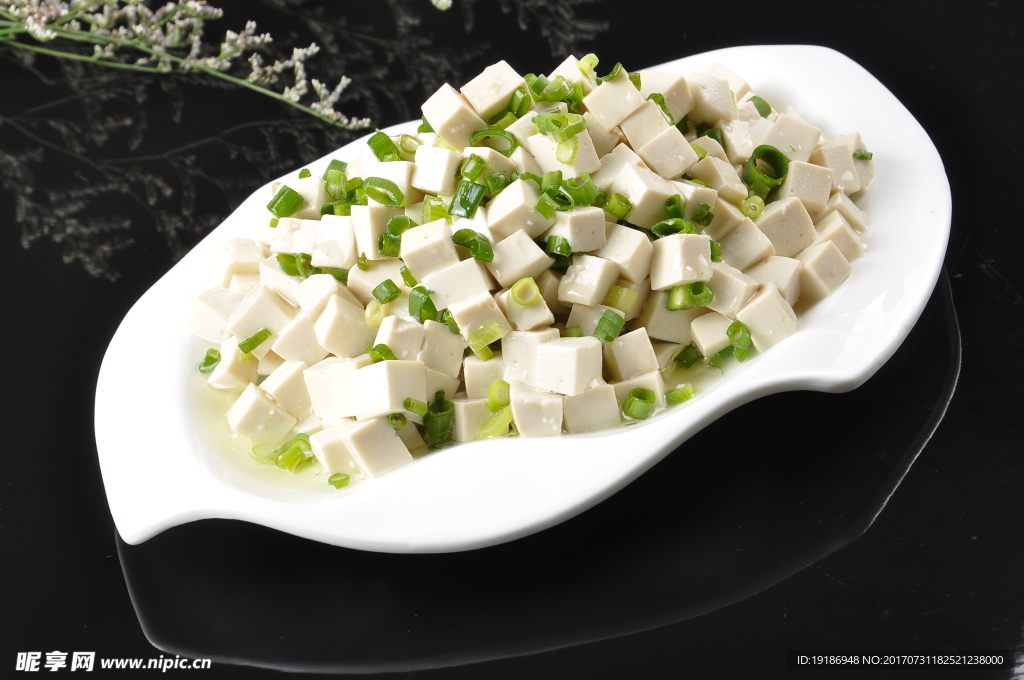 小葱拌豆腐