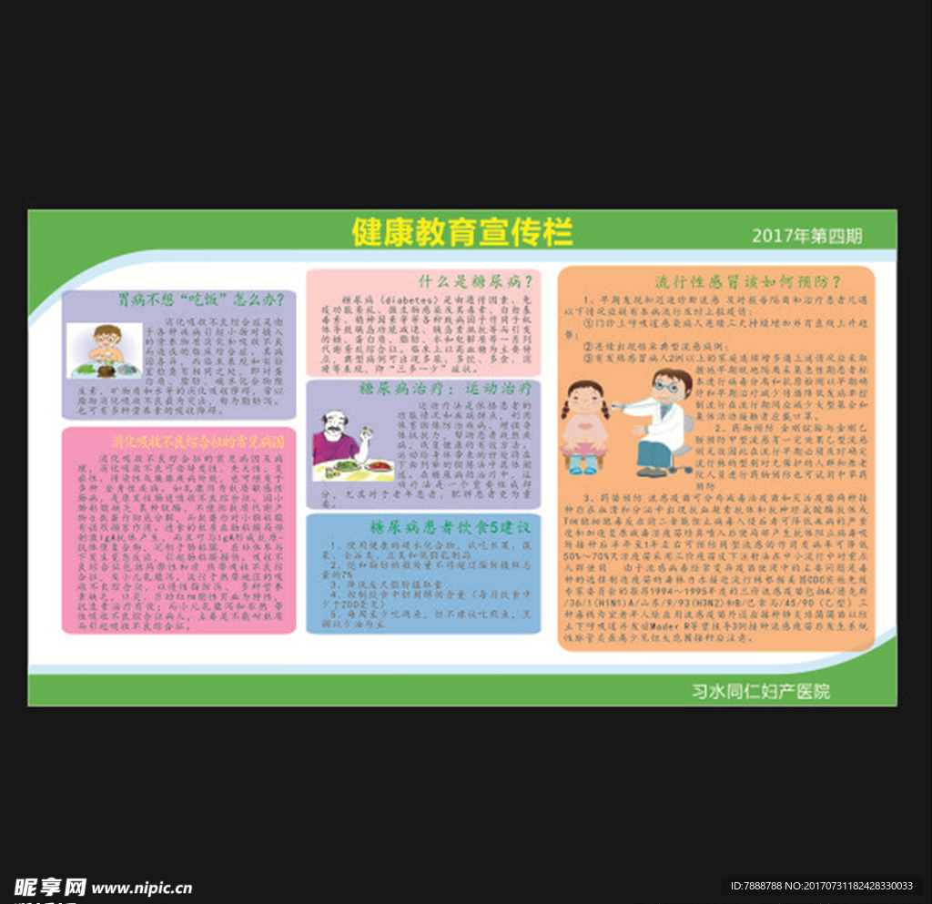 健康教育宣传栏