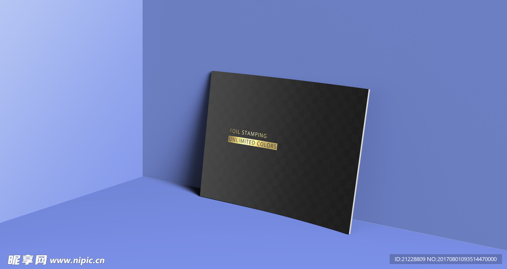 时尚画册样机模板