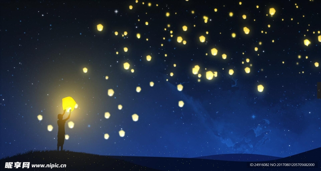 自闭症儿童舞台背景循环