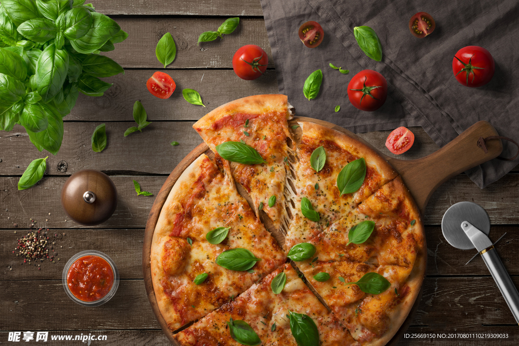 披萨  水果披萨