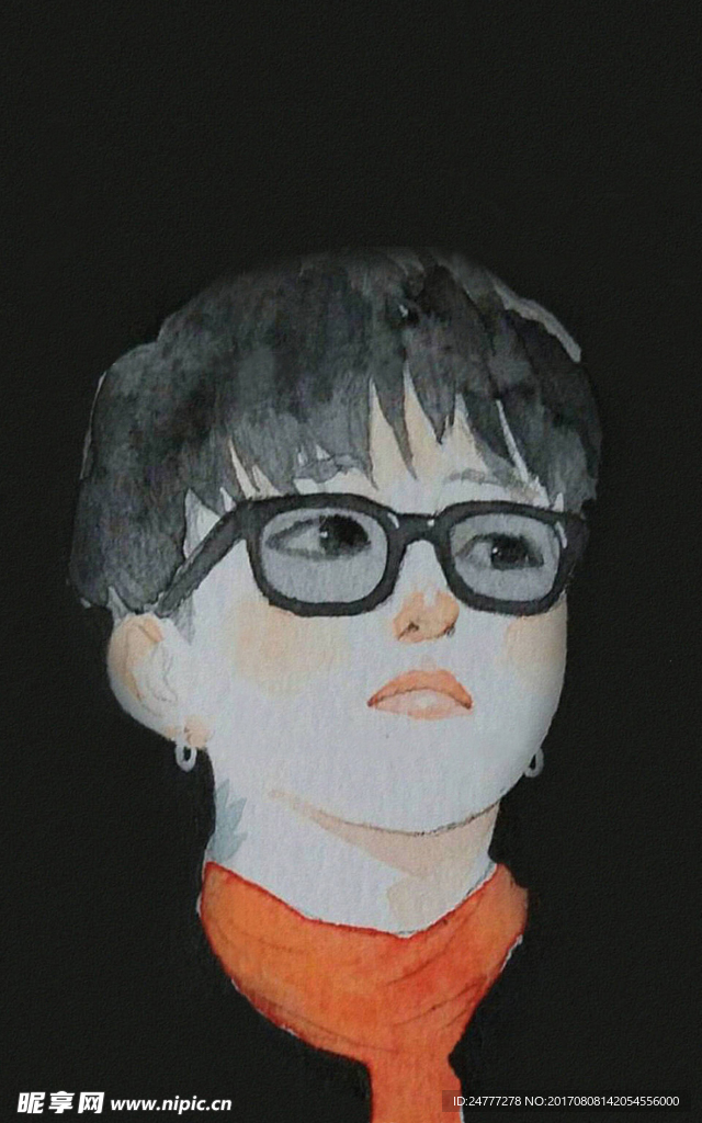 GD卡通 动漫 插画 权志龙