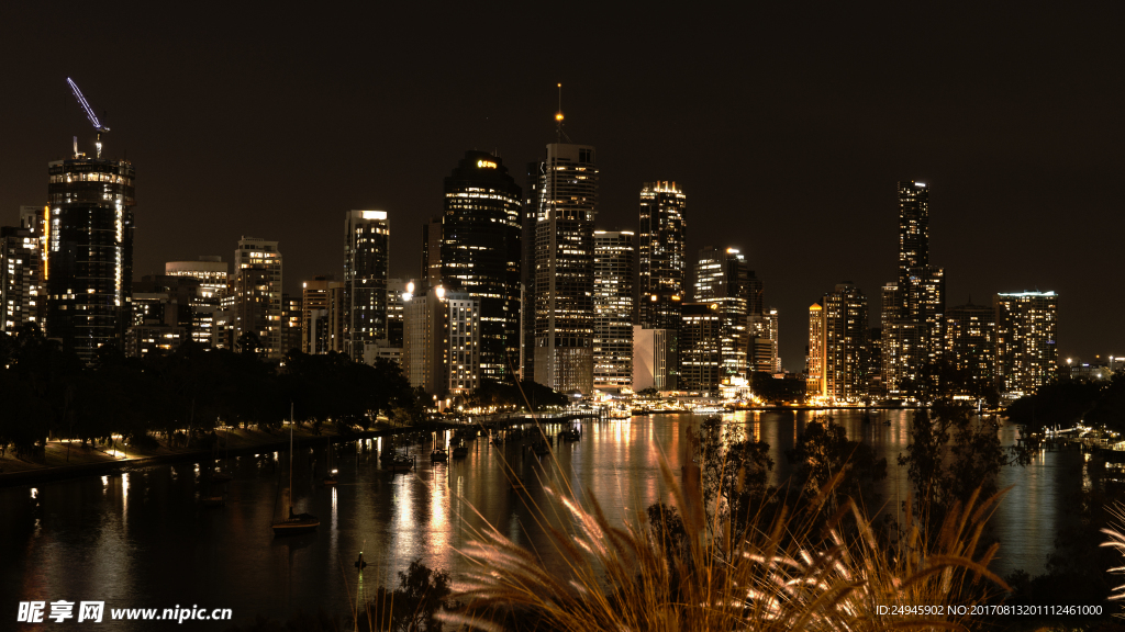 布里斯班夜景