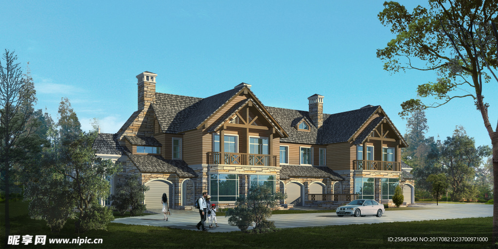 欧式风格建筑图