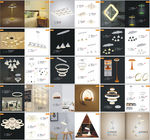 现代简约LED灯饰画册