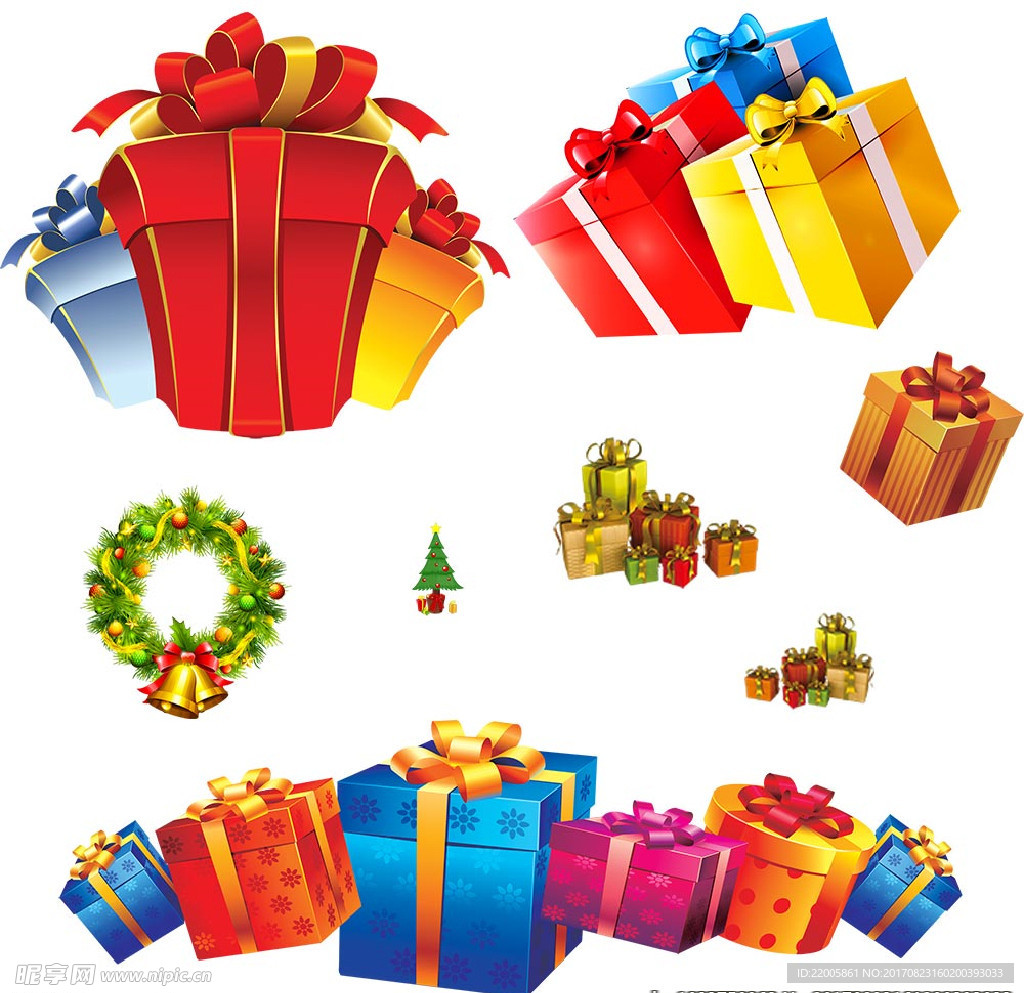 礼盒礼品圣诞节图片