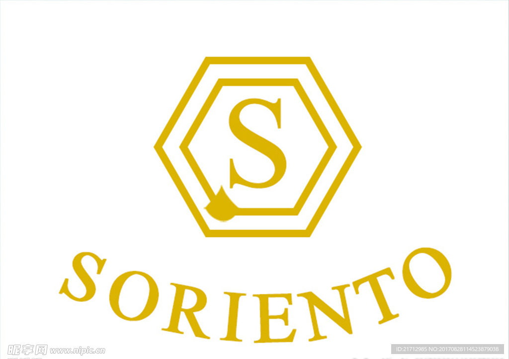 索伦托流心月饼logo