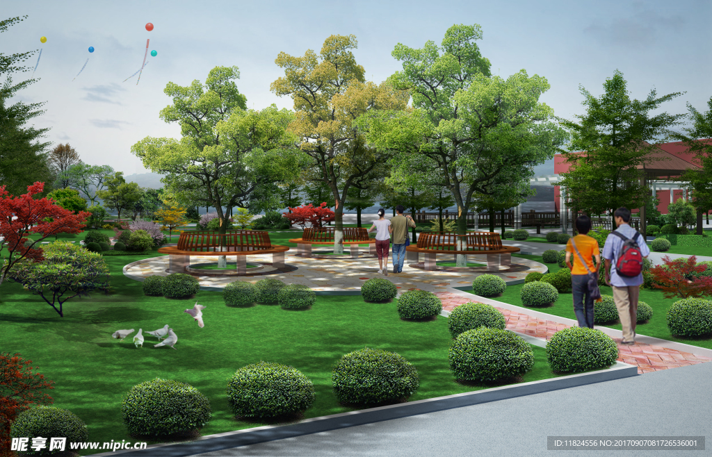 校园休闲景观设计