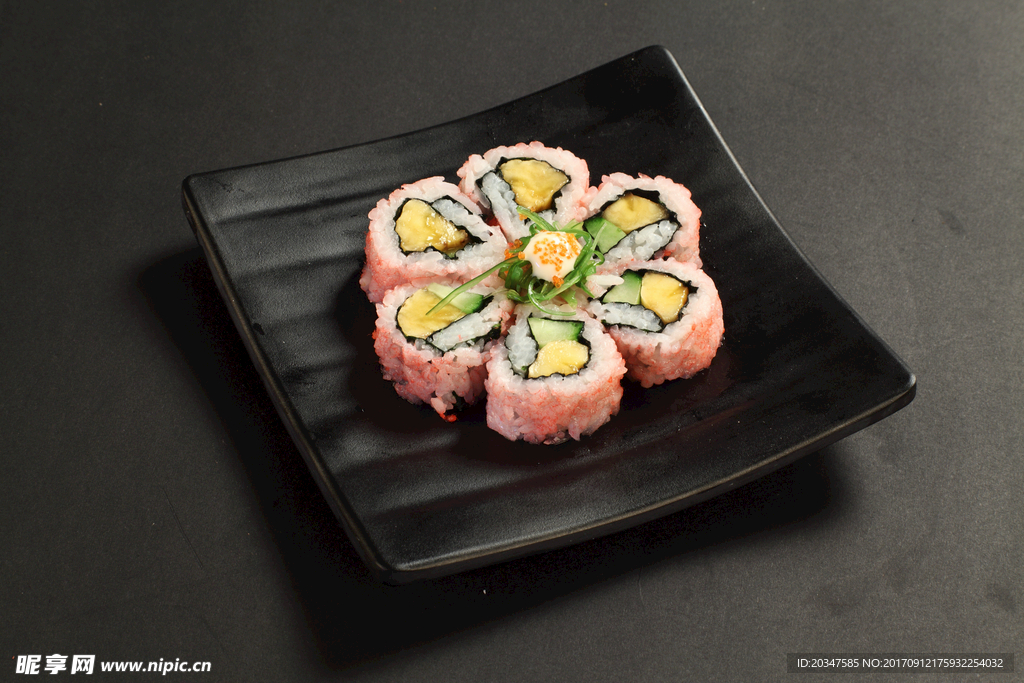 花式樱花卷寿司