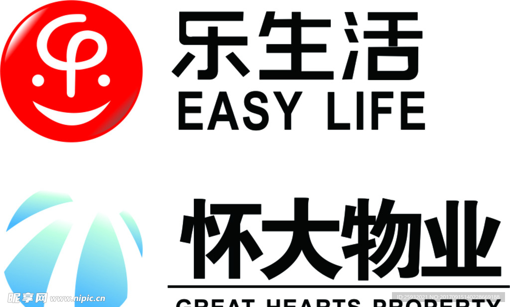 乐生活和怀大物业LOGO