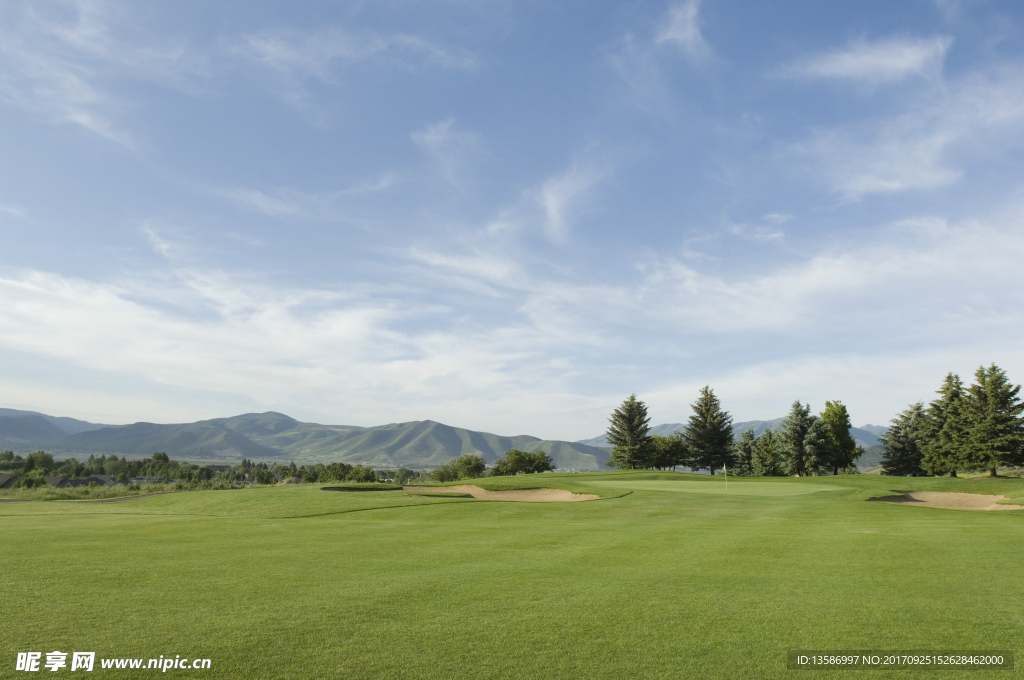 高尔夫 生活 草原
