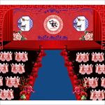 中式婚礼效果图