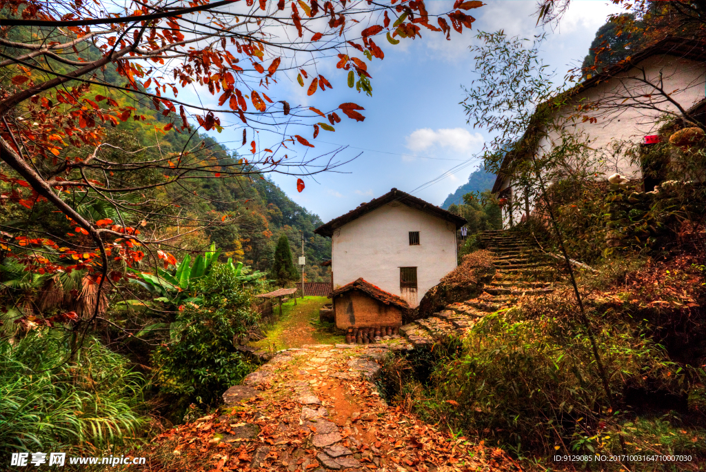 九华乡周公山村