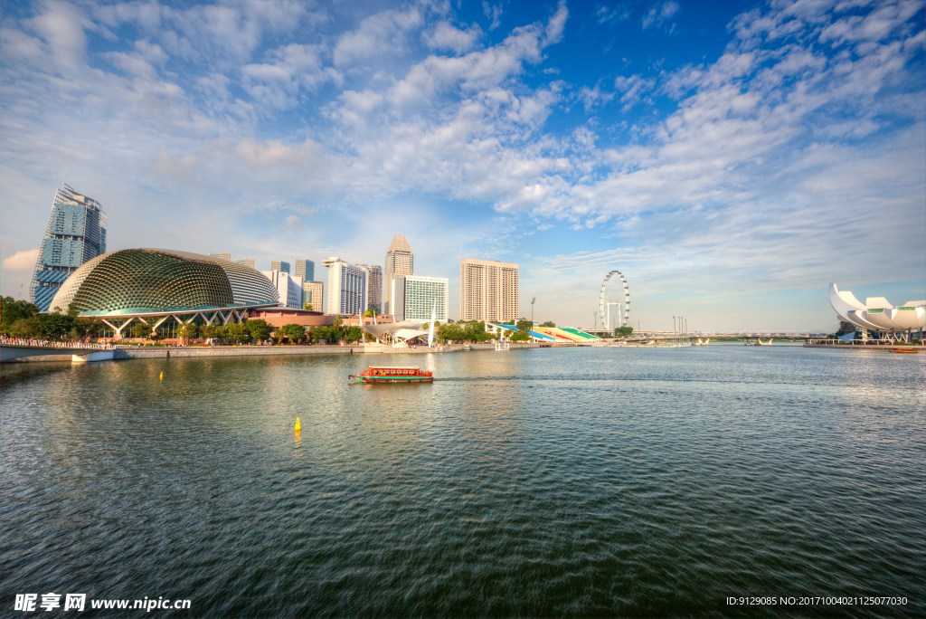 新加坡空中花园鱼尾狮