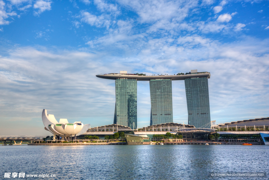 新加坡空中花园鱼尾狮